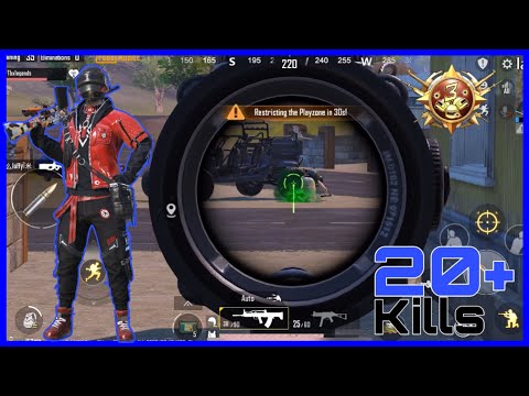 Zero Recoil Sensitivity PUBG MOBILE Full Gameplay New world record #bgmi